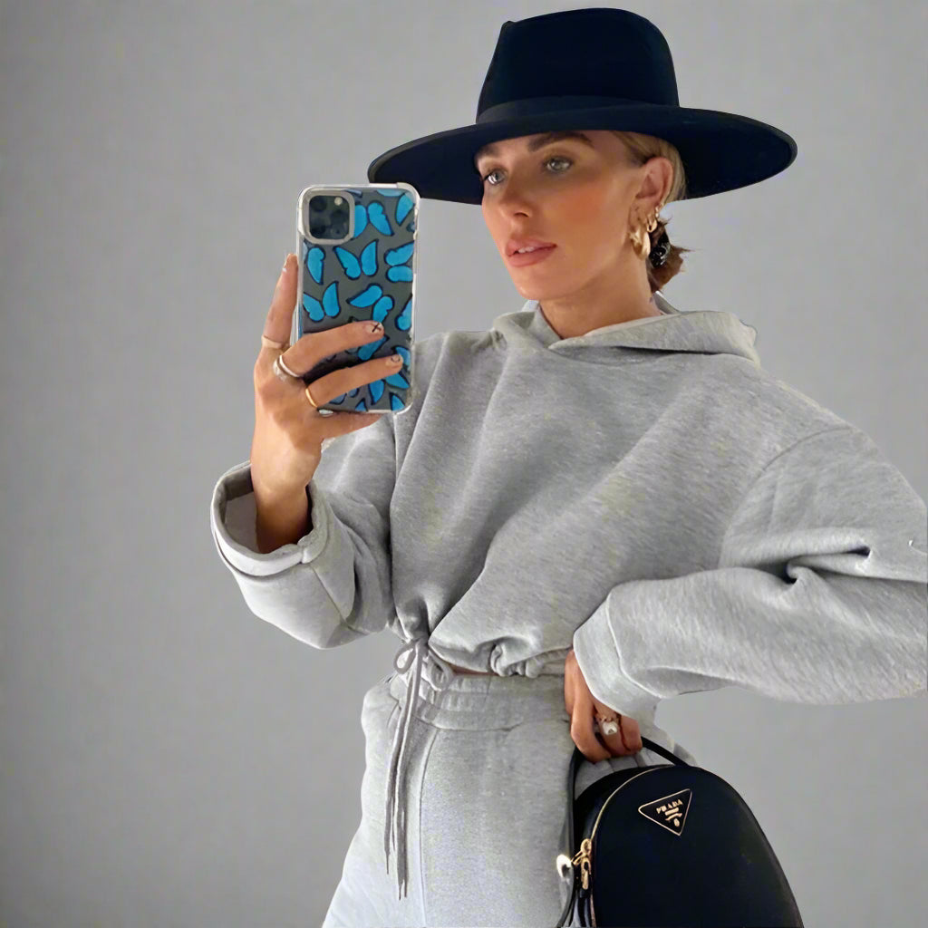 Jogging Suits for Women 2 Piece Sweatsuits Tracksuits Sexy Long Sleeve Hoodiecasual Fitness Sportswear