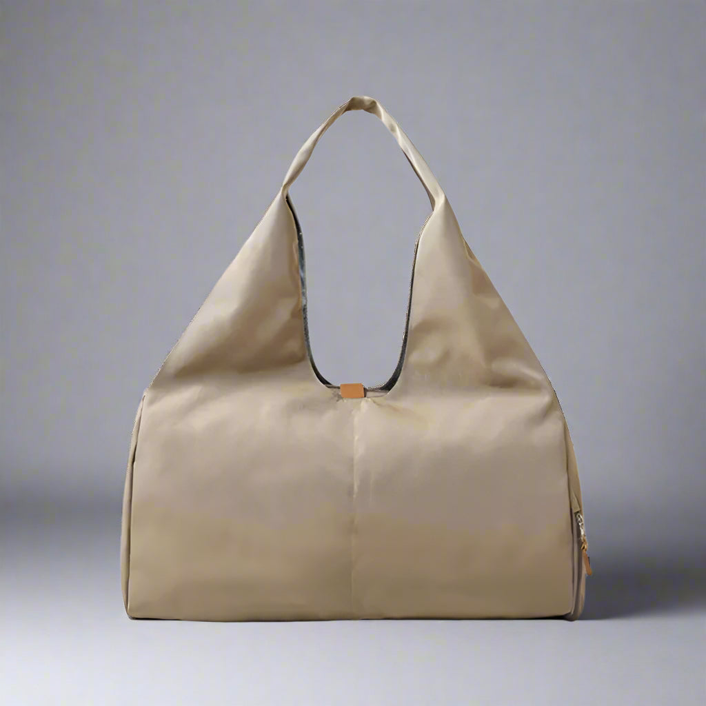 Women's Multi-Purpose Sports Bag - Waterproof with Shoe Pocket for Yoga, Gym, and Travel