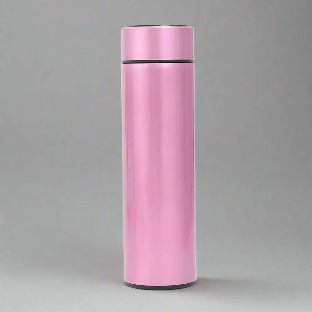 Stainless Steel Smart Water Bottle, Leak Proof, Double Walled, Keep Drink Hot & Cold, LCD Temperature Display
