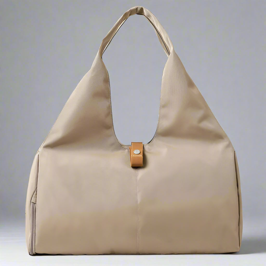 Women's Multi-Purpose Sports Bag - Waterproof with Shoe Pocket for Yoga, Gym, and Travel