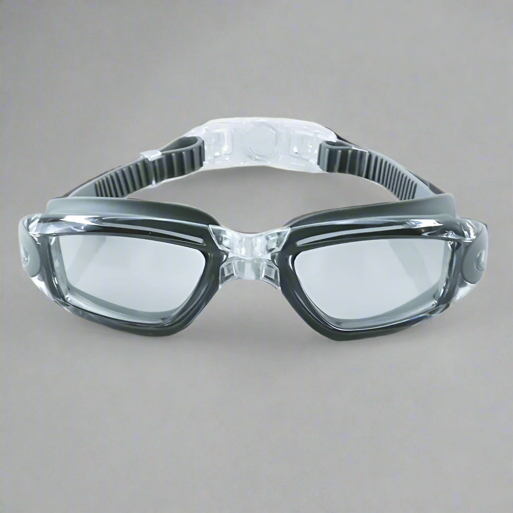 Swimming Goggles for Men & Women – Anti-Fog UV Protection, Waterproof, Adjustable Silicone Swim Goggles for Adults & Kids